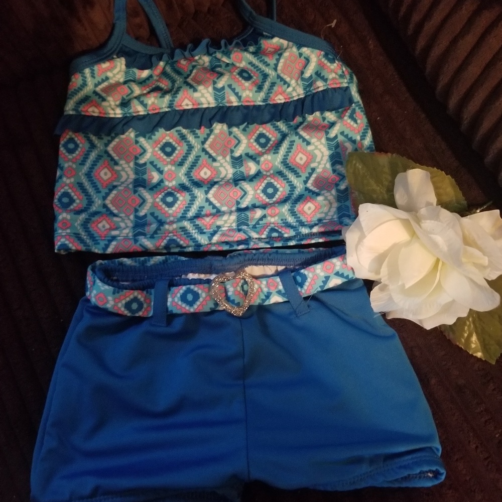 NWOT *Girls 2 piece bathing suit *NWOT